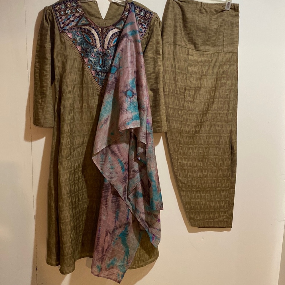 Indian Pakistani kameez shalwar dupatta 3 pcs new